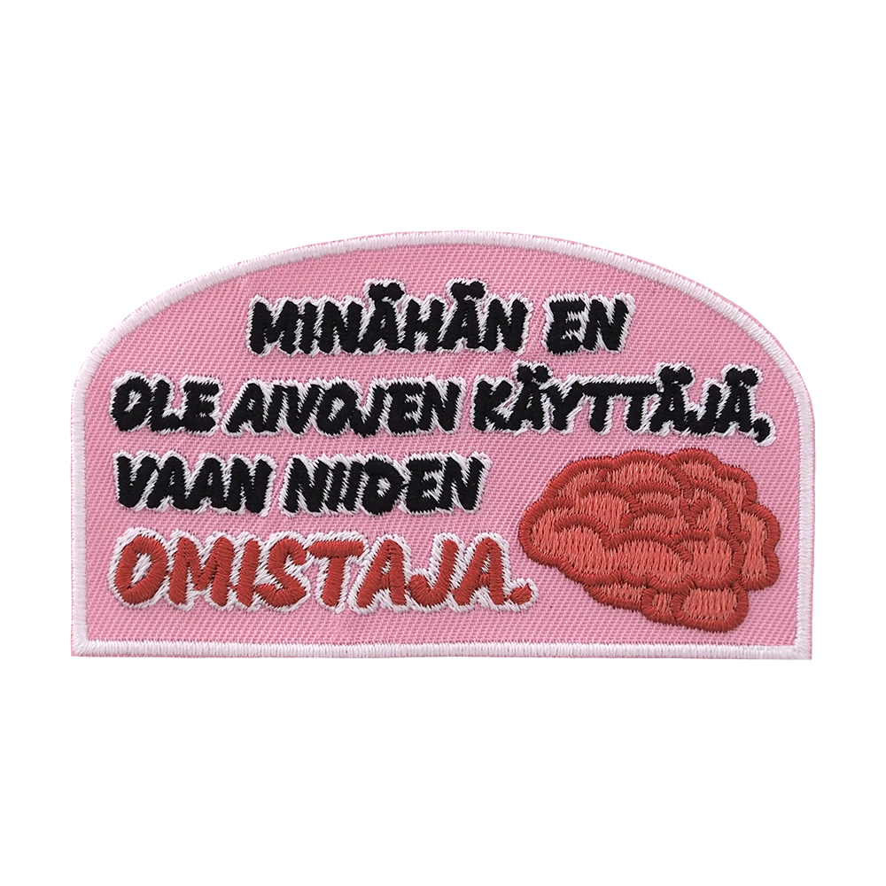 bebai9.com - haalarimerkki, Aivojen omistaja