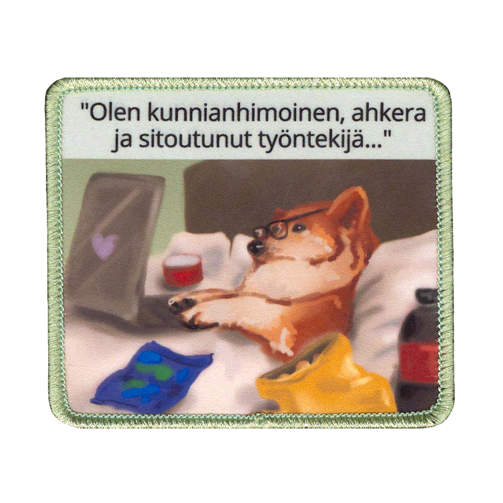 bebai9.com - haalarimerkki, Työntekijä