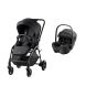 Poussette Duo Rio + Baby-safe Pro Style Carbon Black