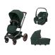 Poussette Trio Fame + Pebble 360 Pro2 + Nacelle Twillic Green