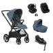 Pack Poussette Muum 5 + Kombibaby + Nacelle Sleep + Base Isofix + Kombikid Seal