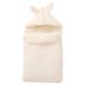 Nid d'ange Fausse Fourrure Double Gaze 0-6m Ecru