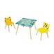 Set 1 table et 2 chaises Tropical Multicolore