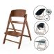 Chaise Haute Click & Fold 4-en-1 Natural Dark