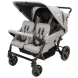 Poussette 4 Places Familidoo Lidoo Star Full Grey