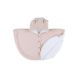 Poncho groloudoux M&M 2026 6-18m Rose