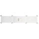 Tour de lit velours Fanfan 180cm - Blanc