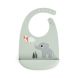 Bavoir silicone Playground Vert