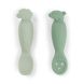Set de 2 cuillères d'apprentissage Tiny Farm Vert