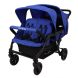 Poussette 4 places Familidoo Lidoo Lite Artic Blue