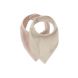 Lot de 2 bavoirs Bandana Basics Sand/Silk Rose