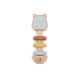 Hochet en bois Hippo Happy Jollies Multicolore