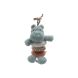Peluche musicale Hippo Happy Jollies Multicolore