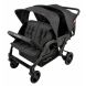 Poussette 4 places Familidoo Lidoo Lite Cosmic Black