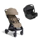 Poussette Duo Parcel Lx + Siège auto i-Gemm 3 Sandstone