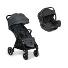 Poussette Duo Parcel Lx + Siège auto i-Gemm 3 Ebony - joie