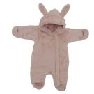 Combi pilote lapin fausse fourrure Angora 3-6m - Pétale