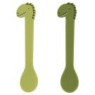 Cuillere Silicone 2-pack Vert Trixie Mr. Dino