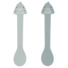 Cuillere Silicone X2 Mr. Shark Bleu - trixie