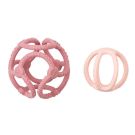 Set De 2 Balles En Silicone Rose - nattou