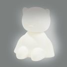 Veilleuse Silicone Chat Blanc - nattou