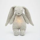 Veilleuse Lapin Nature Bio Avec Sons Lumieres Gris