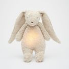 Veilleuse Lapin Nature Bio Avec Sons Lumieres Sable - moonie