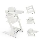 Chaise haute Tripp Trapp + Baby Set + Plateau White - stokke