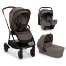 Poussette Trio Triv Next + Siège auto Pipa Next + Nacelle Lytl Thunder