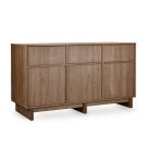 Commode XL 3 tiroirs 3 portes Kyo Walnut - quax
