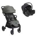 Poussette Duo Parcel Lx + Siège auto i-Snug 2 Evergreen