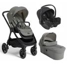 Poussette Trio Finiti + Siège auto i-Snug 2 + Nacelle Ramble XL V2 Evergreen