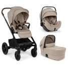 Poussette Trio Mixx Next + Siège auto Arra Flex 2 + Nacelle Mixx Next Cosmopolitan