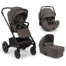 Poussette Trio Mixx Next + Siège auto Arra Flex 2 + Nacelle Mixx Next Thunder