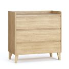 Commode 3 tiroirs Muve Chêne - vox