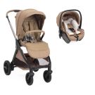 Poussette Duo Bellagio 2 + Siège auto First Seat Recline Caramel