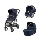 Poussette Trio Veloce + Viaggio Lounge + Nacelle Culla Belvedere + Home Stand Blue Shine