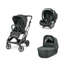 Poussette Trio Vivace + Viaggio Lounge + Nacelle Culla Belvedere + Home Stand Metal