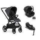 Poussette Duo Muum 5 + Kombibaby + Base Isofix Cloud
