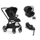 Poussette Duo Muum 5 + Kombibaby + Base Isofix Coal