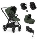 Pack Poussette Muum 5 + Kombibaby + Nacelle Sleep + Base Isofix + Kombikid Botanic