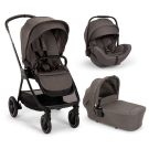 Poussette Trio Triv Next + Siège auto Arra Flex + Nacelle Lytl Thunder