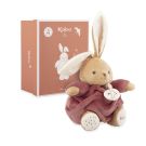 Peluche musical lapin Patapouf Petit Bordeaux 