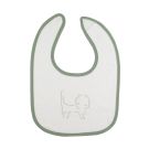 Bavoirs 1er âge X6 - Vert Olive Ecru
