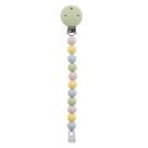 Attache Sucette silicone - Vert