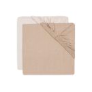 Lot de 2 Drap-housse Jersey Basics 40/50x80/90cm Blush et Wild Rose