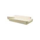 Lot de 2 housses de matelas à langer éponge Basics 50x70cm Matcha