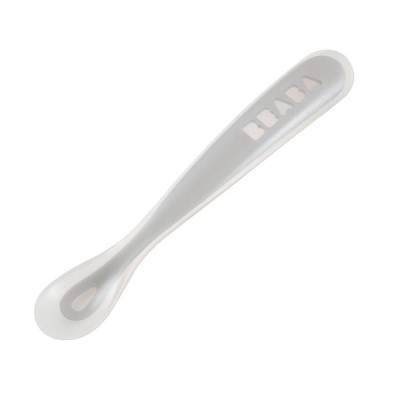 Cuillere Silicone 1er Age Light Mist - beaba
