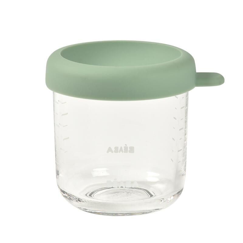 Portion Verre 250ml Sage Green - beaba
