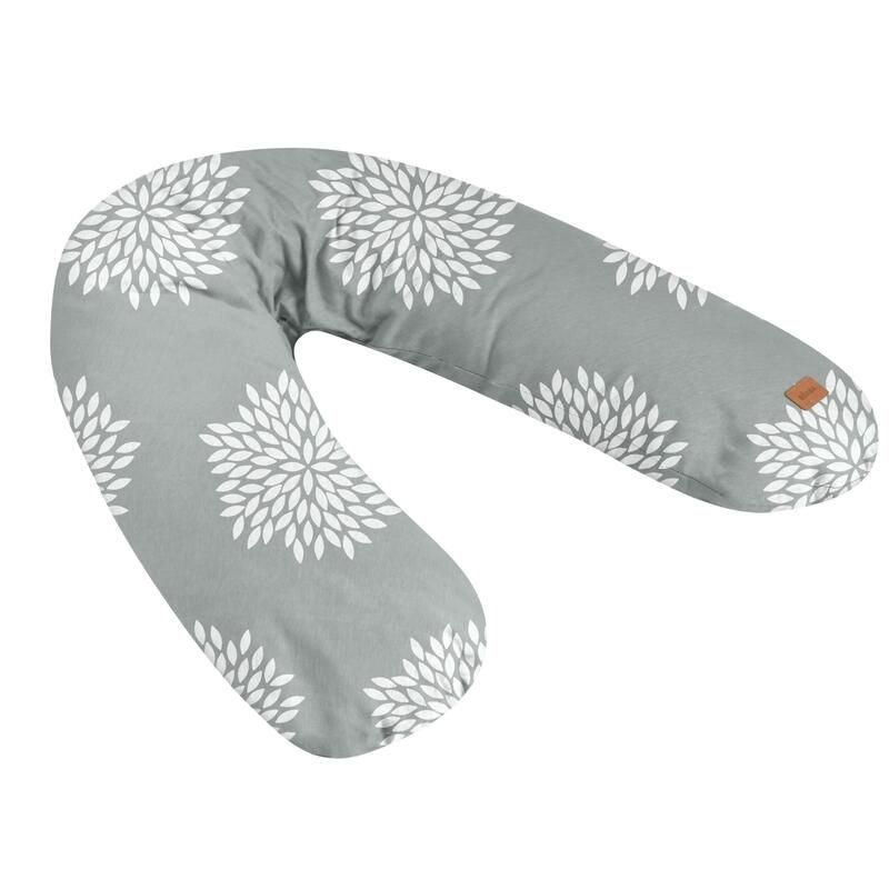 Big Flopsy Jersey De Coton Flower Gris - beaba